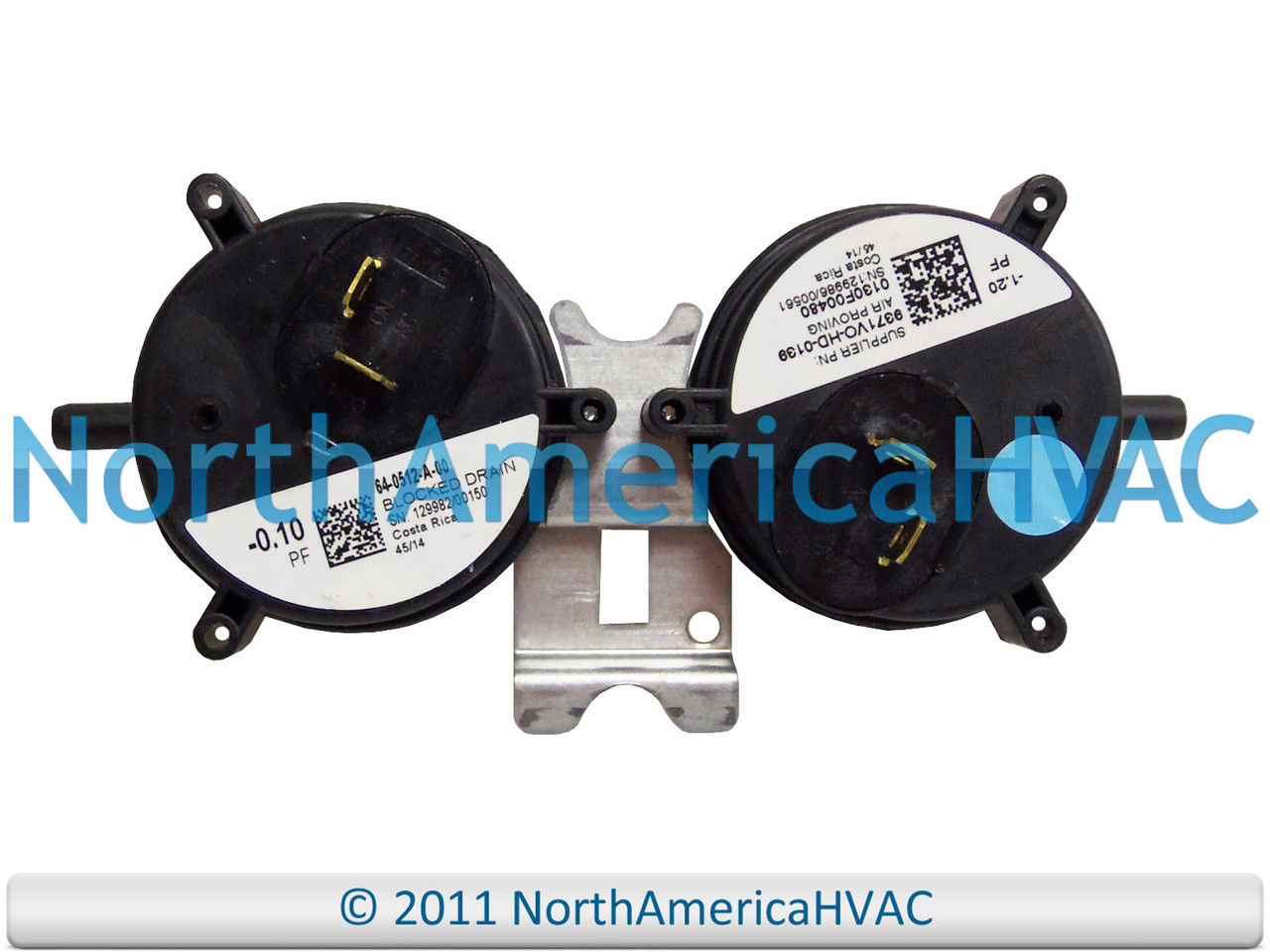 OEM Upgraded Furnace 2 Stage Air Pressure Switch Replaces 9371VO